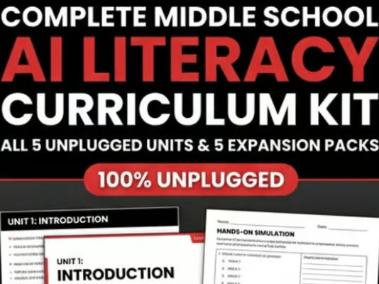 AI Literacy Complete 5-Unit Curriculum Kit