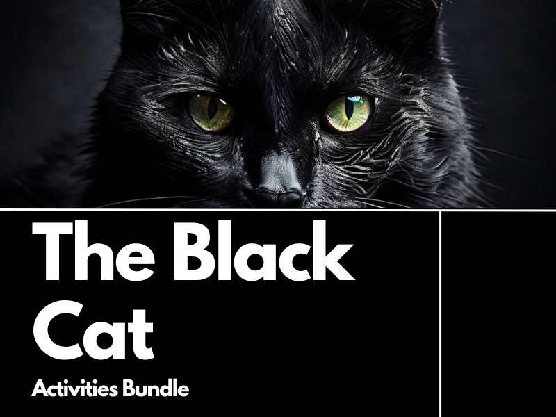 The Black Cat Activities and Teaching Resources Bundle