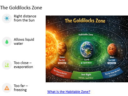 OCR A Level Earth's Life support systems: Lesson 1  The importance of water