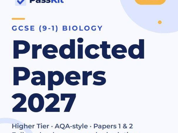 GCSE Biology Predicted Papers 2027 (AQA Style) — FREE Complete Set