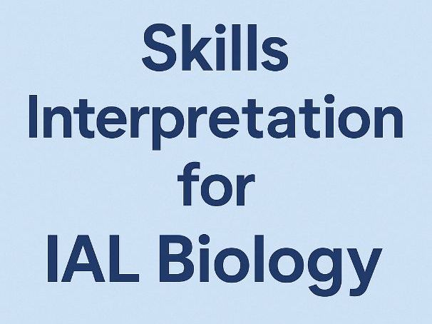 Skills Chart For Edexcel A Level Biology Teaching Resources