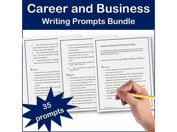 35 Career & Business Writing Prompts