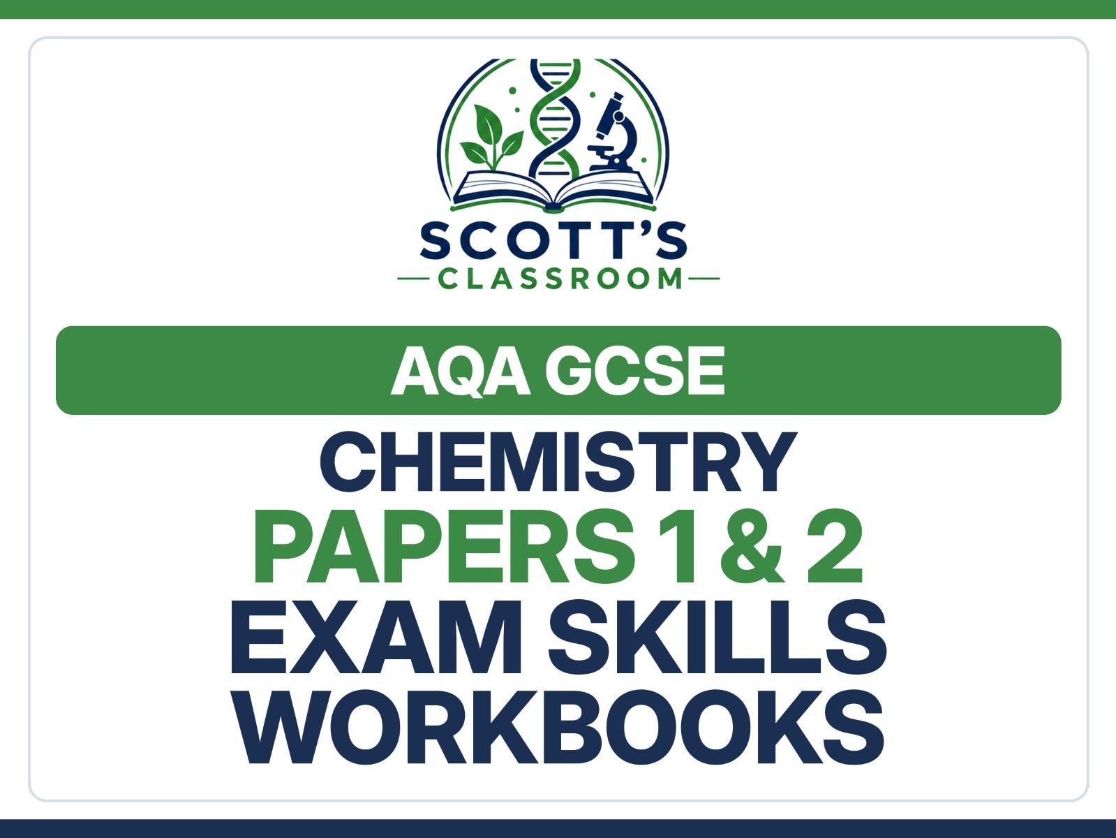 AQA GCSE Chemistry Paper 1 & 2 Workbooks