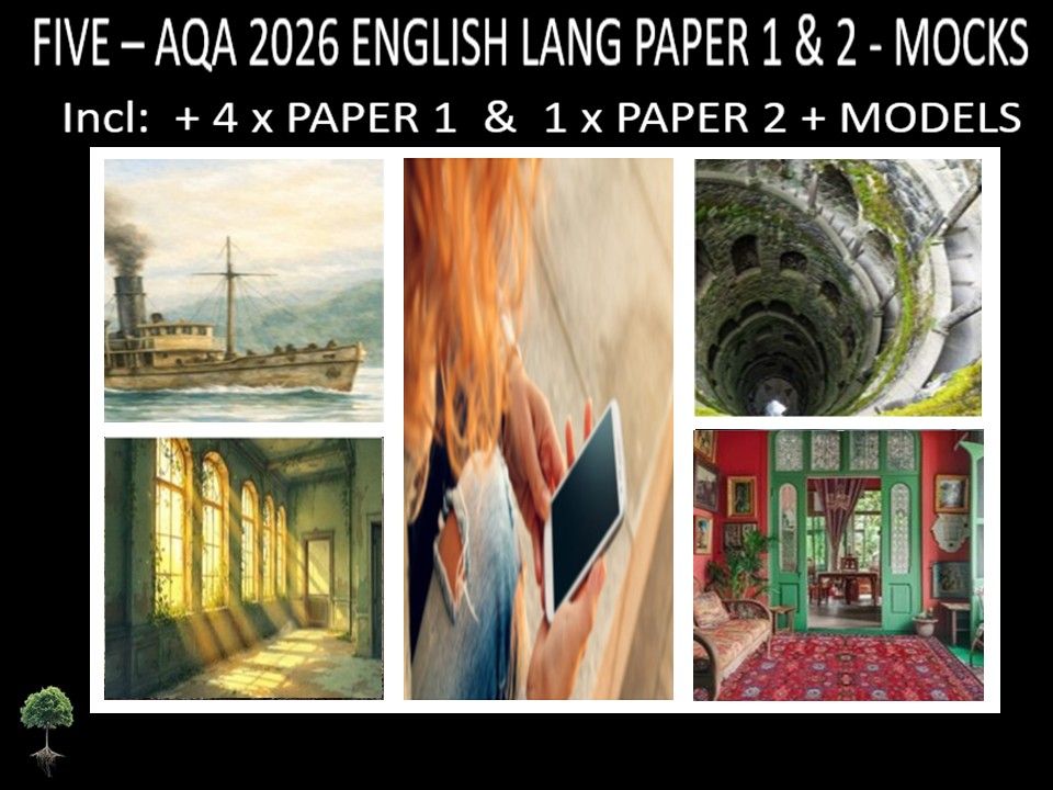 FIVE - AQA PAPER 1 & 2 | 2026 FULL MOCKS | MODELS
