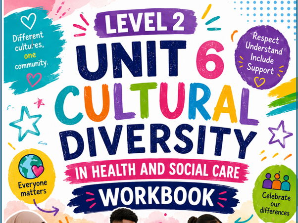 Health and Social Care Level 2 Unit 6 - Cultural Diversity
