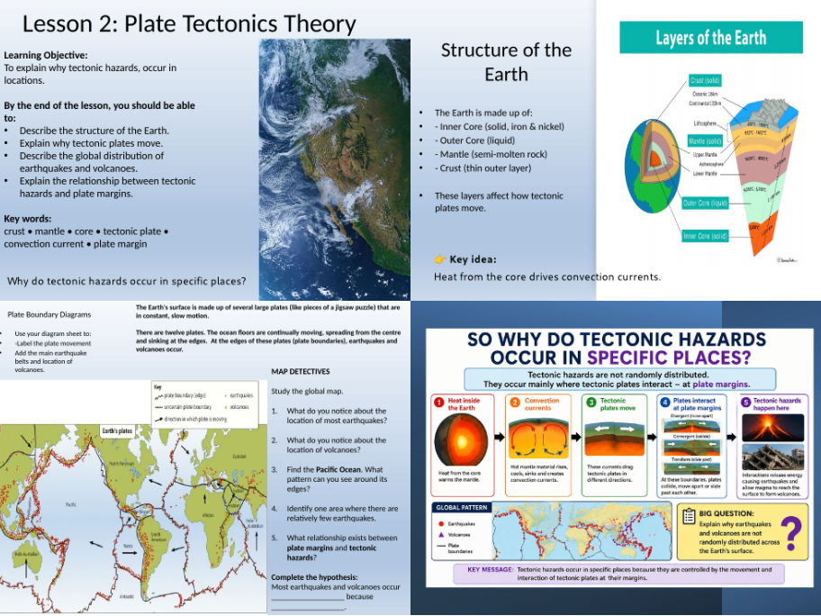 AQA Geography  Lesson 2 Plate tectonic Theory