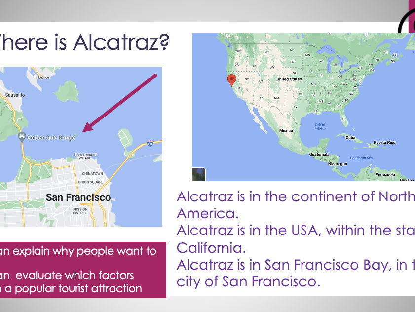 KS3 Dark Tourism: Alcatraz