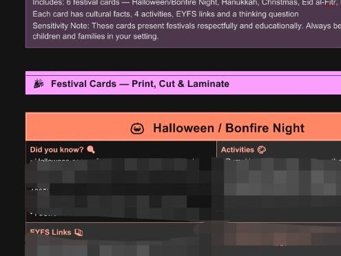 Festivals & Celebrations Cards
