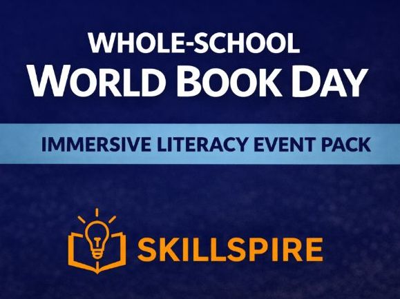 A Whole-School QR Code Mystery | Literary Guide Voices | KS3–KS5 | World Day Book Day Event Pack