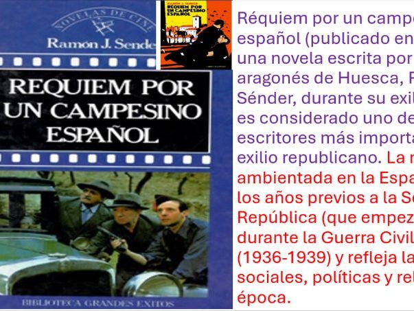 Requiem por un campesino español: Analysis, summary