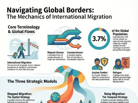 Deluxe Bundle: Population and Migration 9696 -4.3.1 International Migration Types