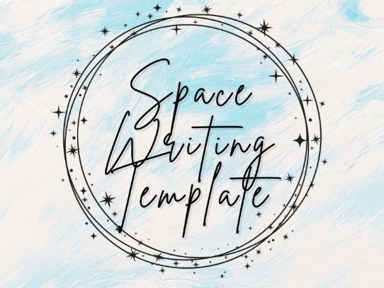Space Writing Template