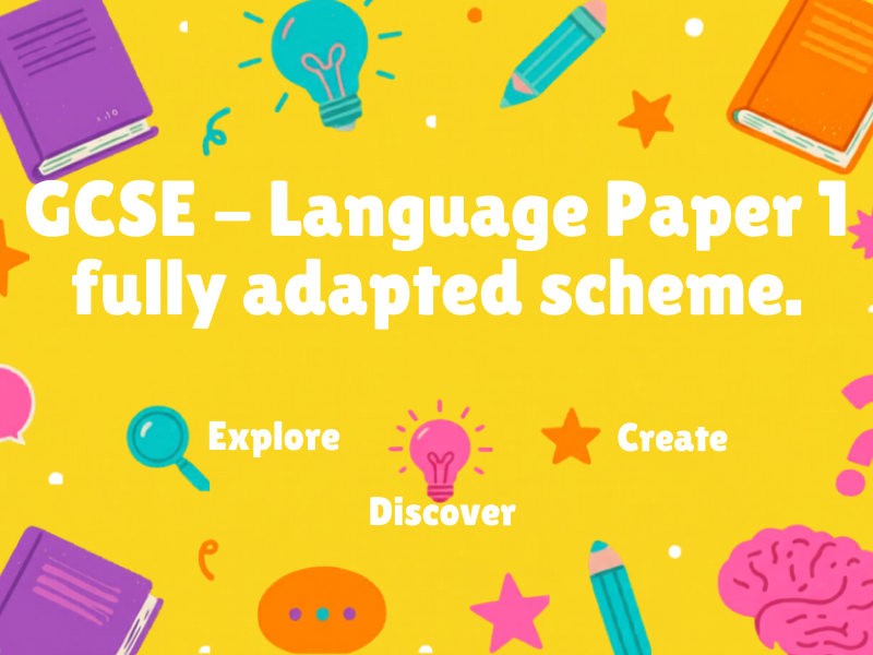 KS4 - Language Paper 1 (Full scheme)