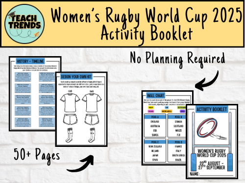 Women's Rugby World Cup 2025 Activity Booklet