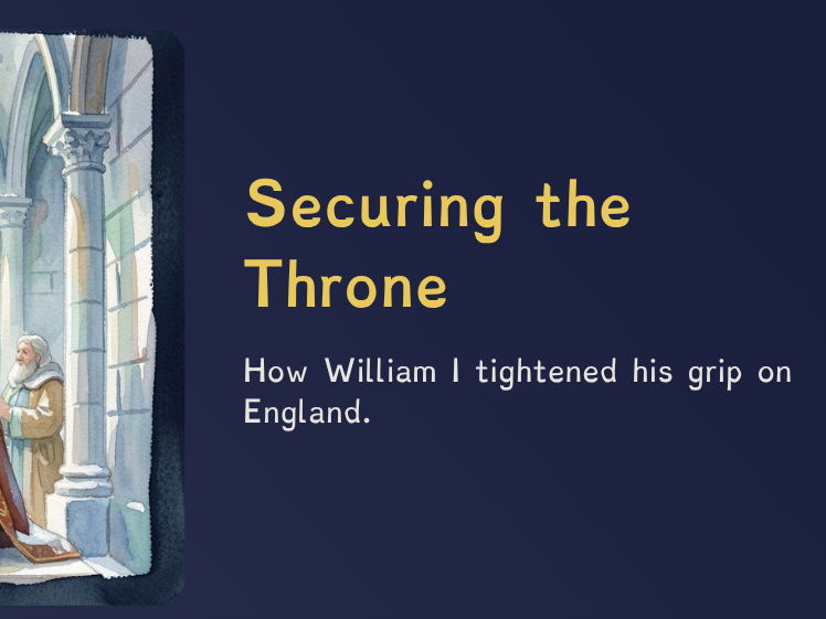 KS3 - The Normans - Securing the Throne