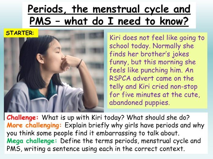 Puberty - Periods / Menstruation