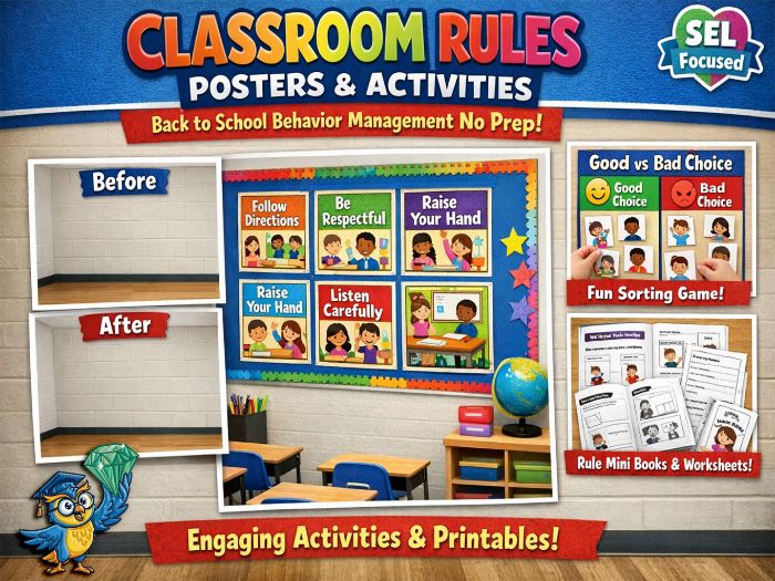 Classroom Rules & Behavior Activities