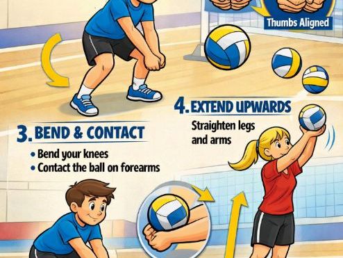 Volleyball Technique Posters