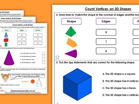 3d shapes year 1 image