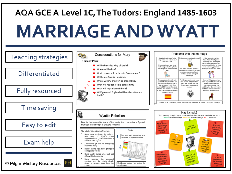 Mary I’s Marriage and Wyatt’s Rebellion: Threats to the Crown | AQA A Level History