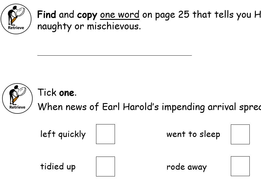 Anglo-Saxon Boy Whole Class Reading