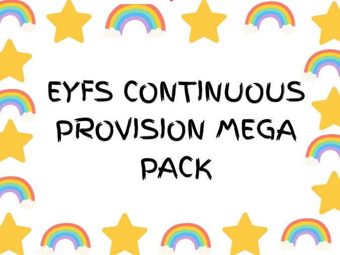 EYFS Provision Challenge Cards Mega Bundle | 160 Continuous Provision Prompts