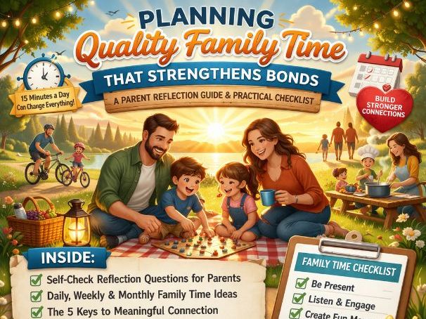 Planning Quality Family Time That Strengthens Bonds | Parent Reflection Guide