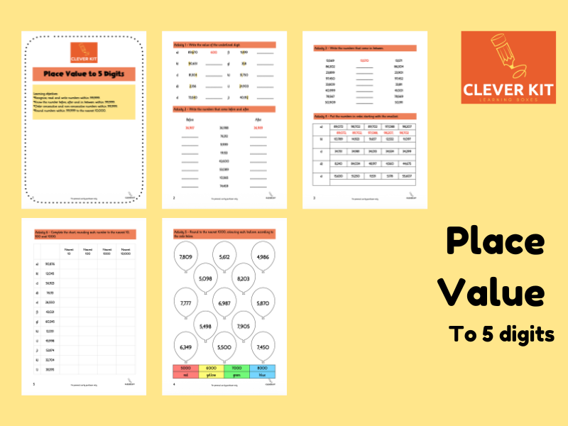 Place Value - 5 Digits