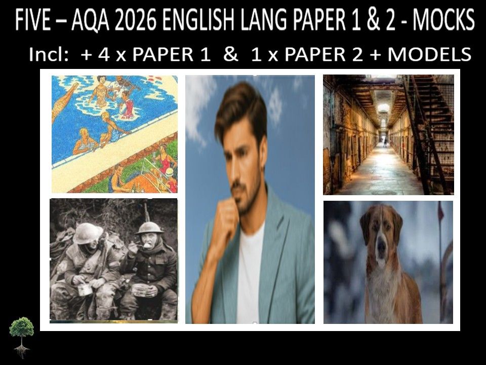 FIVE - AQA PAPER 1 & 2 | 2026 FULL MOCKS | MODELS