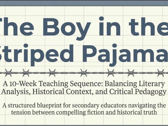 The Boy in the Striped Pyjamas Novel Study Unit | Years 7–9 English | Holocaust