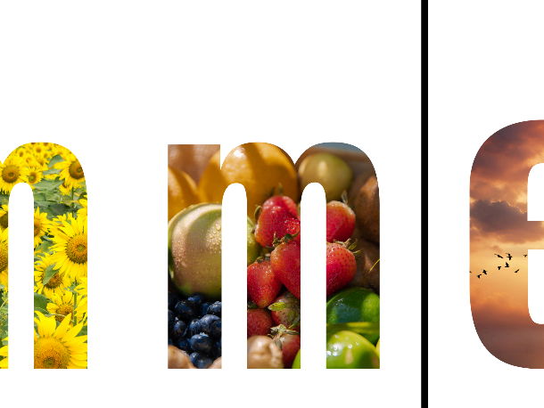 Summer Display Letters Lowercase Mixed