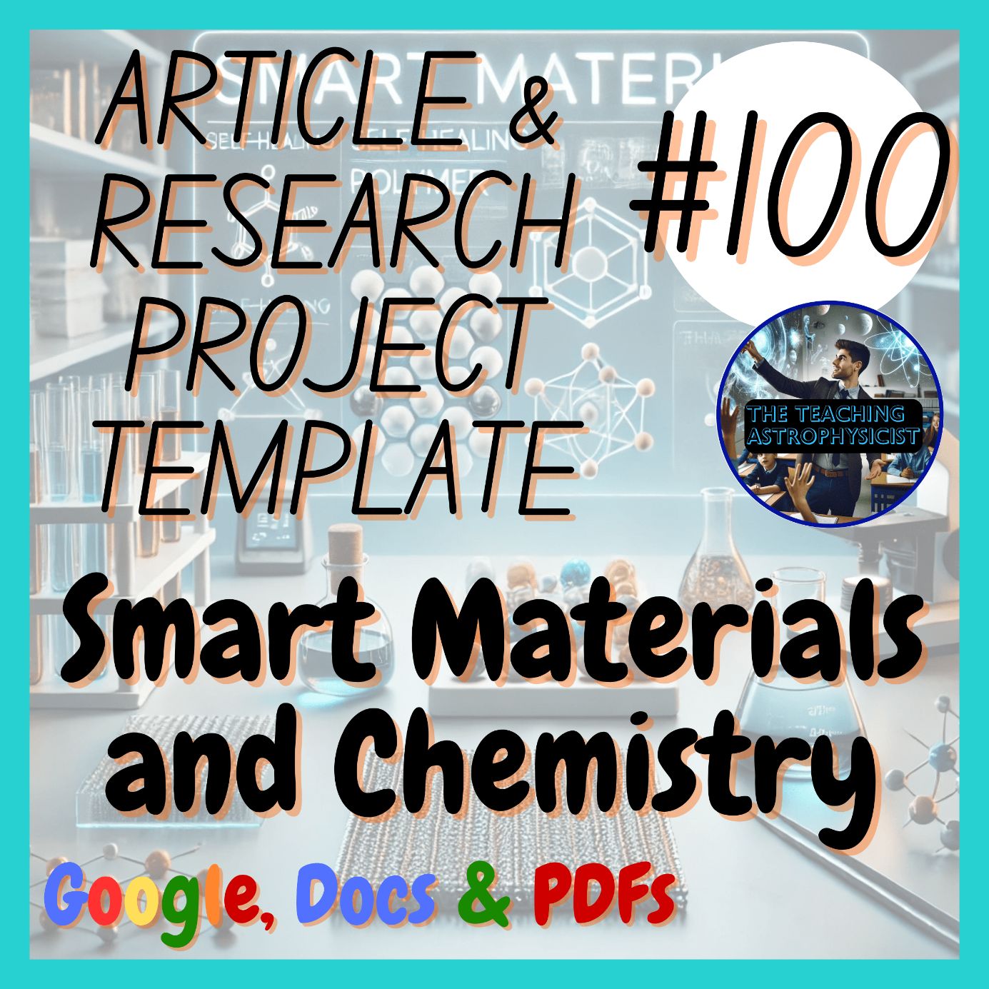 Smart Materials & Chemistry Article + Research Project Template Digital + Print