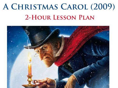 A Christmas Carol (2009) – 2-Hour Film Lesson Plan & Worksheet