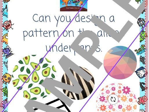 Aliens Love Underpants Provision Pattern task