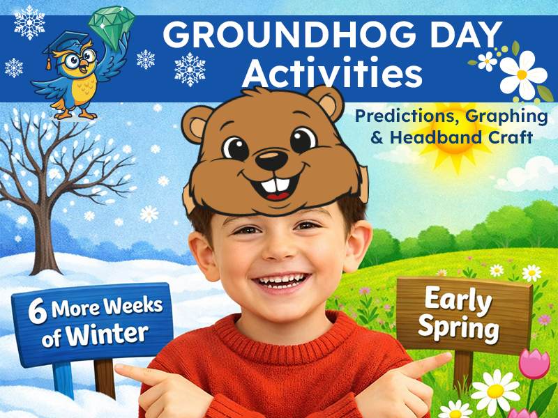 Groundhog Day Activities & Craft
