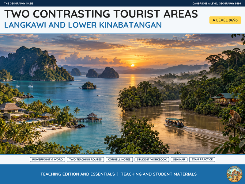 Tourism in Langkawi and Lower Kinabatangan | Cambridge A Level Geography 9696