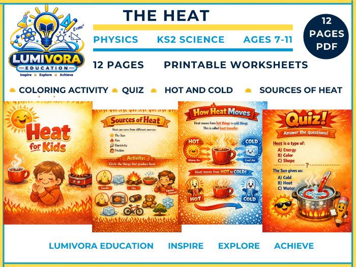 KS2 Science | Heat & Thermal Energy (Ages 7–11)