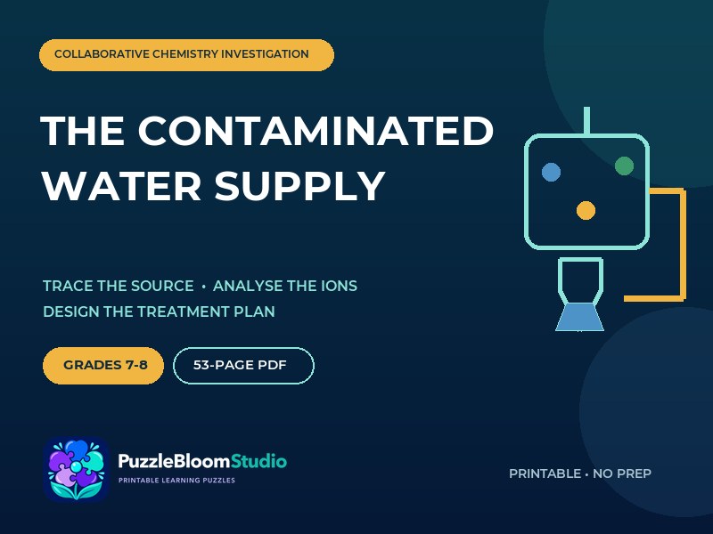 Contaminated Water Investigation Grades 7-8