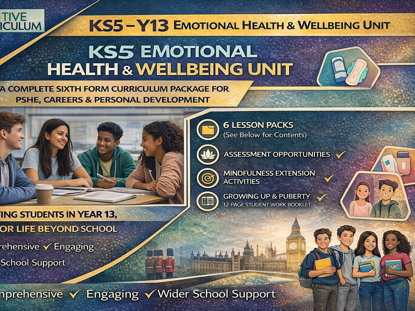 KS5 PSHE – Y13 Emotional Health & Wellbeing Unit