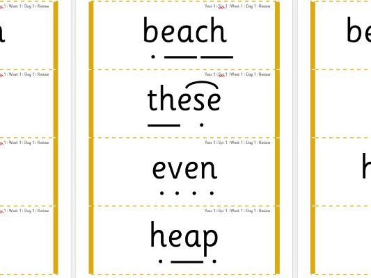 Year 1 Spring 1 Week 1 (Supports Little Wandle)