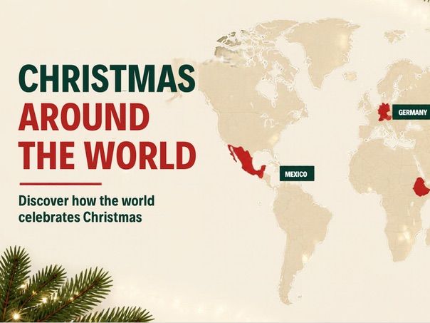 Christmas Around the World Primary Assembly Pack | PowerPoint & Script