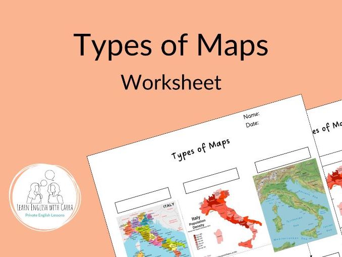 Types of Maps Chart