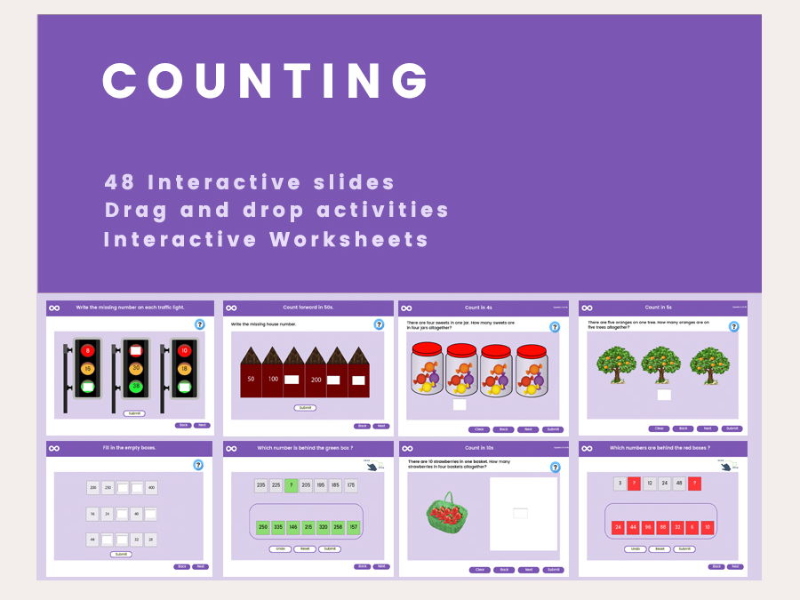 Counting Year 3 Teaching Resources