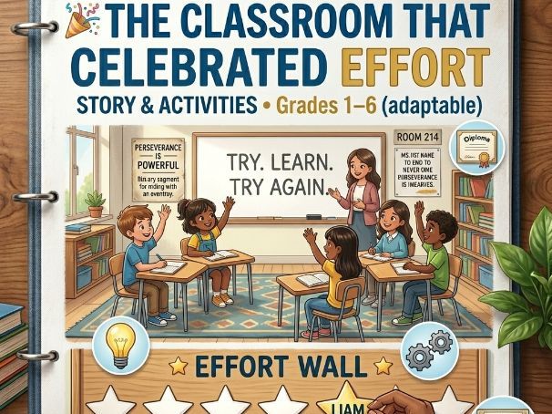 The Classroom That Celebrated Effort – A Powerful SEL Story About Motivation and