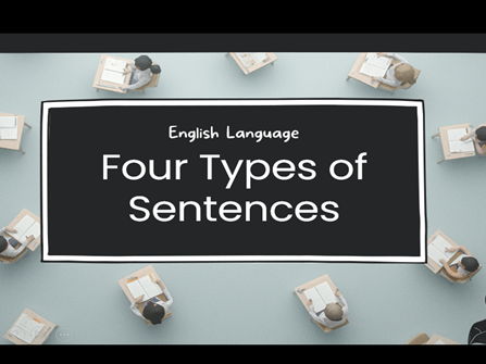 Four Types of Sentences