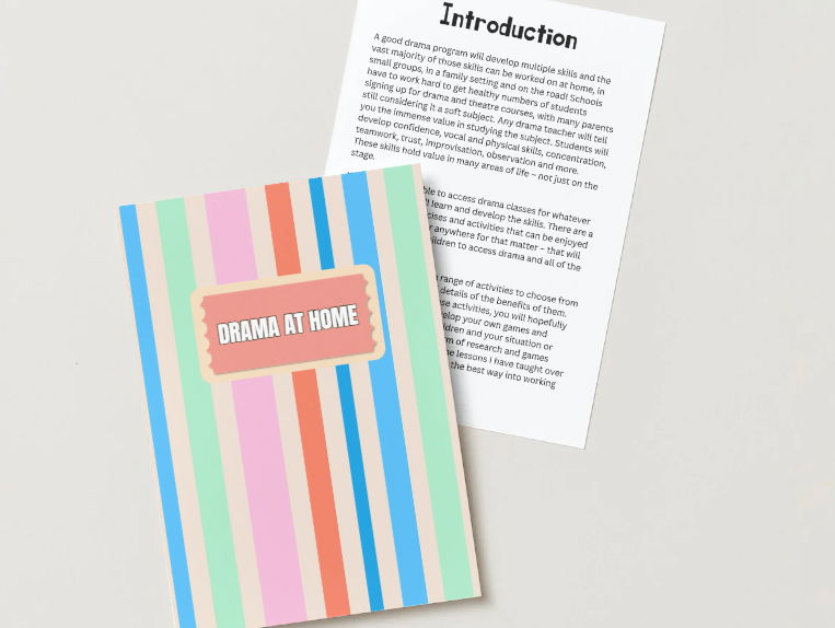 DRAMA AT HOME - GAMES TO PLAY ANYWHERE!