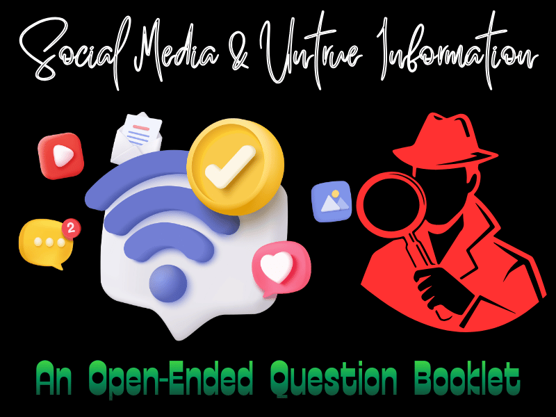 Social Media Detectives: A False Information Question Booklet for Young Thinkers