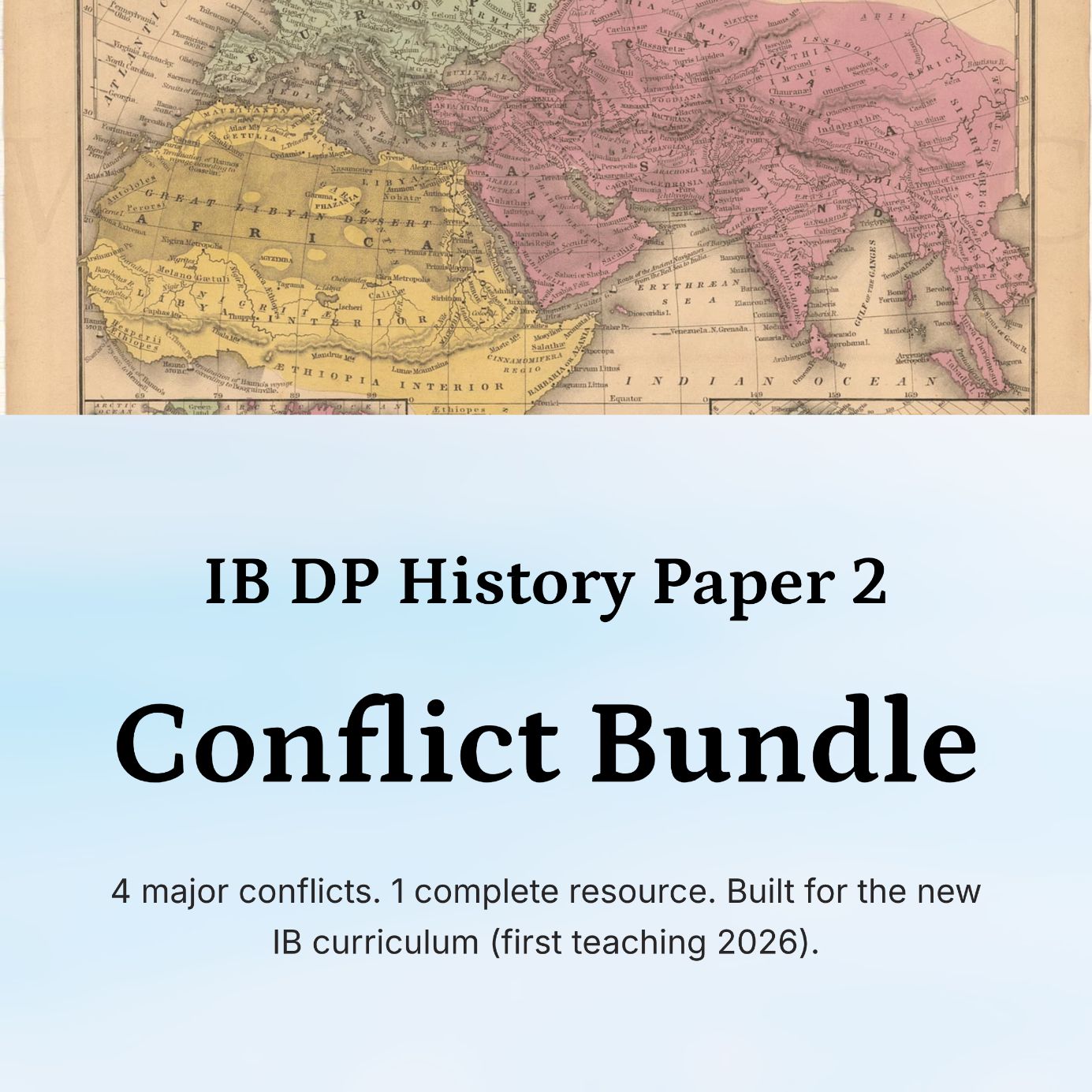 IB History Paper 2 Conflict 16-PPT Bundle (Africa, Asia, Middle East, Americas)