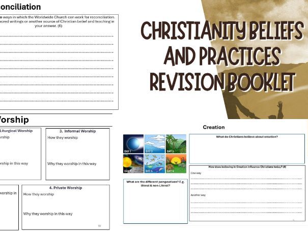 AQA GCSE Religious Studies Christianity Revision Booklet – Beliefs & Practices