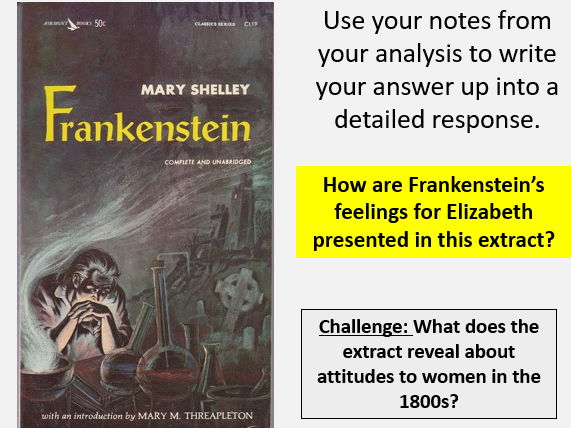 KS3 Frankenstein SoW Chapter 1-15